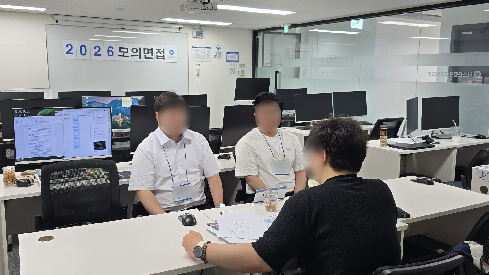모의면접 현장 사진 1
