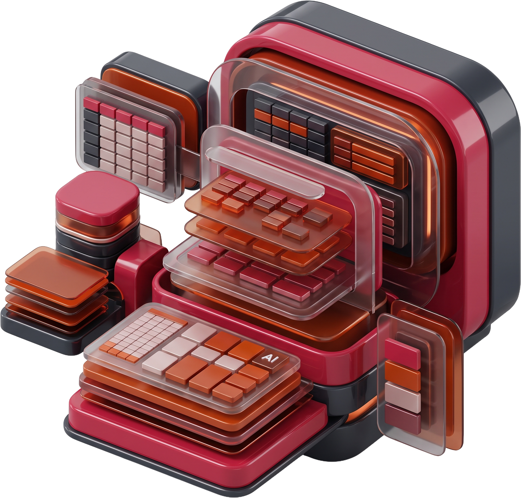 AI 3D Illustration